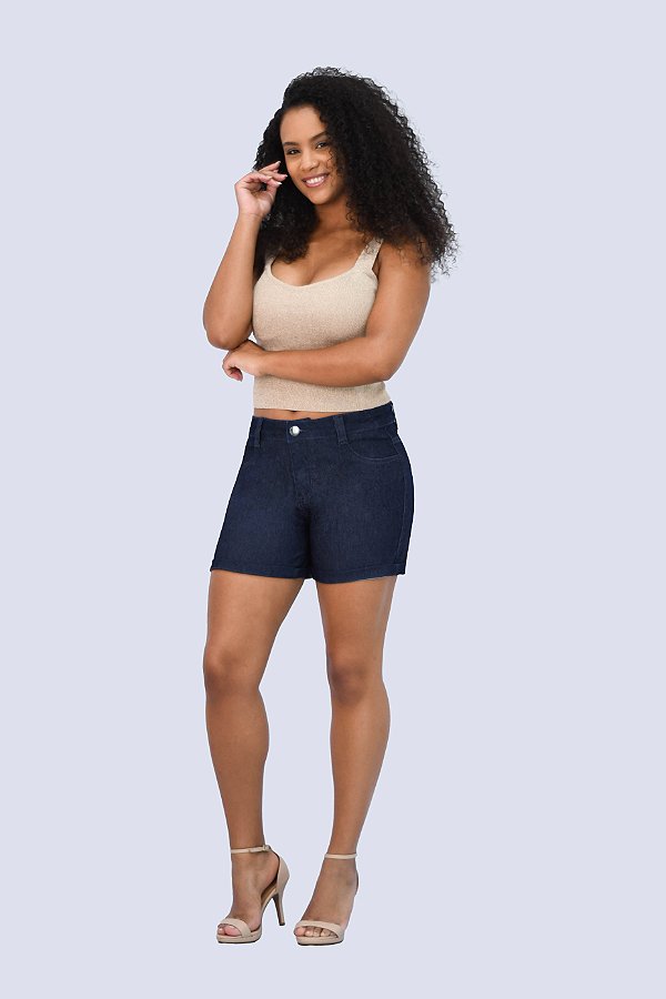 751- BERMUDA FEM MEIA COXA CIN INT #MM# BELLAGIO