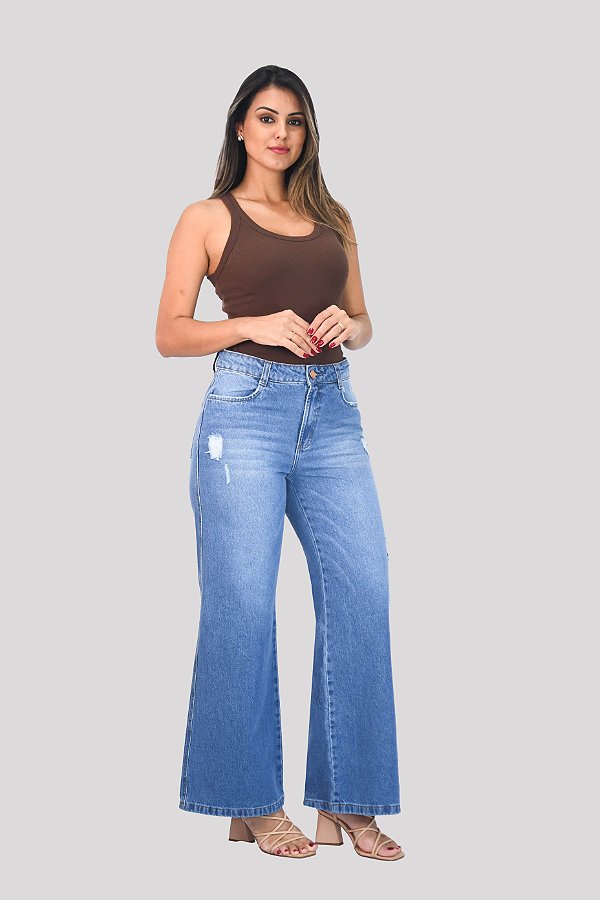 919 -  CALÇA WIDE LEG PETIT CIN ALTA #MM# NEW RIMINI