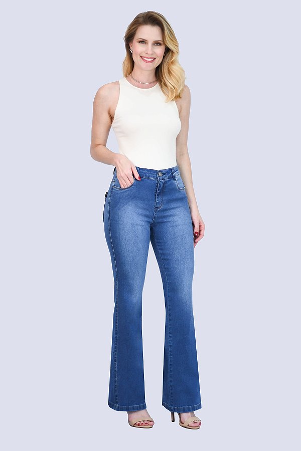 223- CALÇA FLARE PETIT #ZENIX# DAKOTA