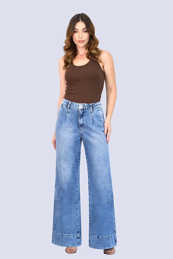 253-CALÇA WIDE LEG #MM# VANGUARD