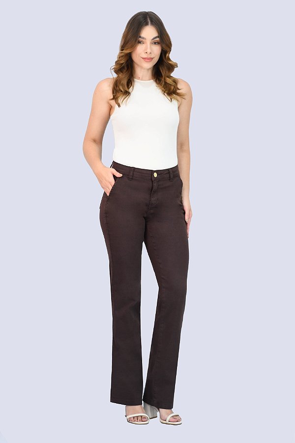 266- CALÇA RETA #MM# BARDOT