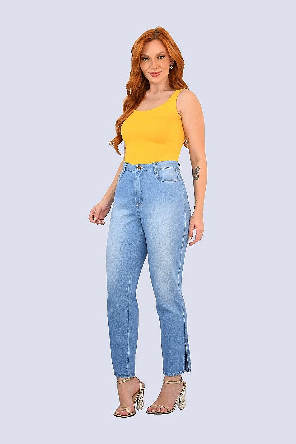 301 - CALÇA FEM MOM CIN ALTA #MM# NEW RIMINI