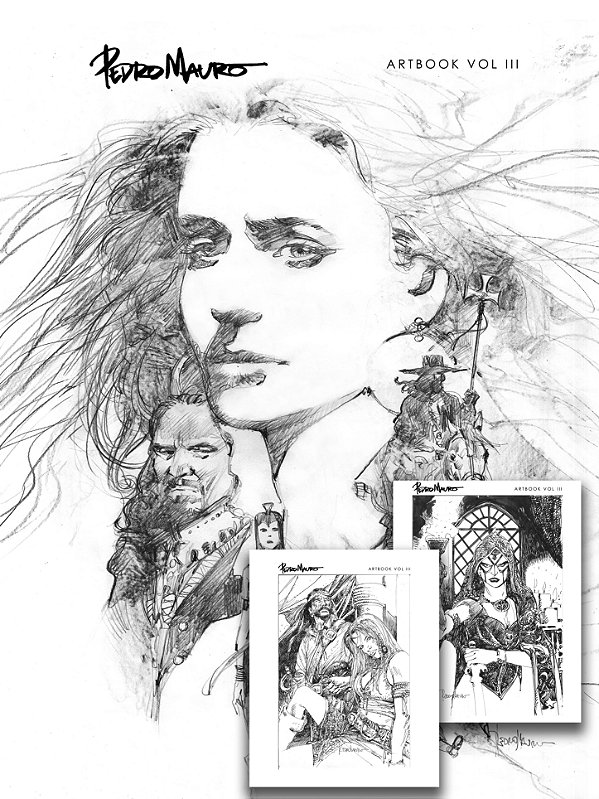 Artbook Vol III com Bookplates Assinados
