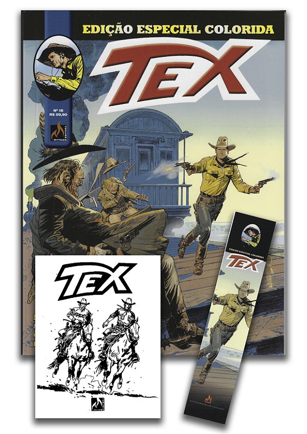 Tex Edição Especial Colorida n.18 com bookplate