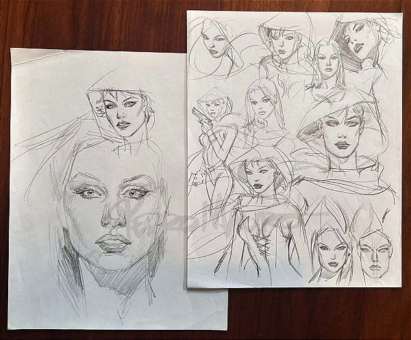 Arte Original Estudo Heroína