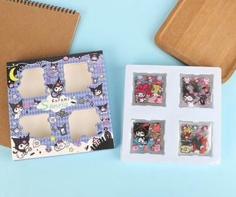100 pecas  Melody Sanrio Conjunto De Adesivos