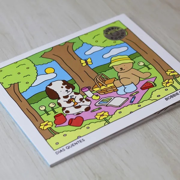 Bobbie Goods | Livro de Colorir | Dias quentes