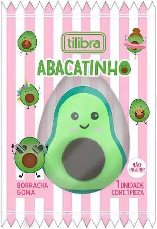 Borracha abacatinho - UNIDADE - TILIBRA