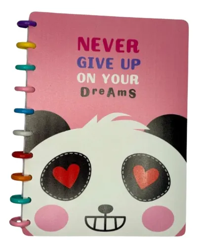 Caderno Tipo Inteligente Capa Maleavel Pandalu Pequeno