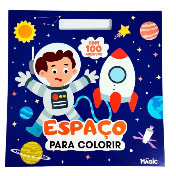 Espaço Para Colorir | 100 Adesivos