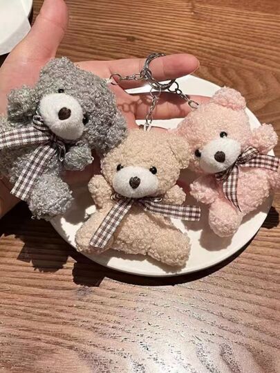 Mini chaveiro urso fofo