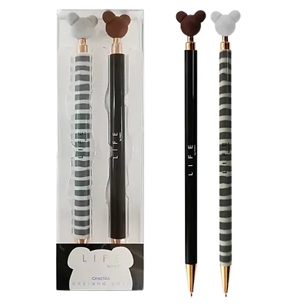 CONJUNTO CANETA URSINHO CUTE FF8000