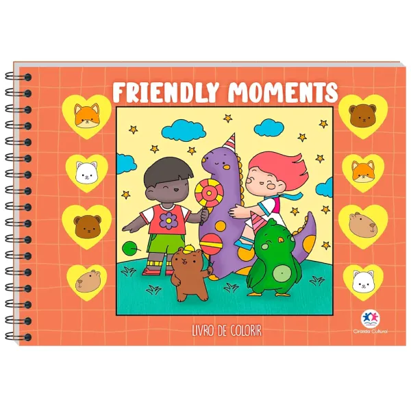 Friendly Moments | Livro de Colorir