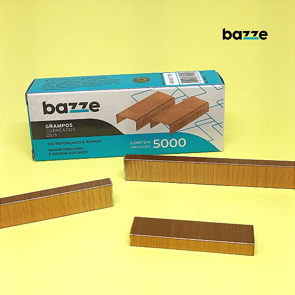 Grampo cobreado 26/6