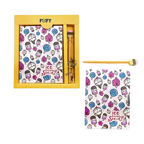 KIT DIARIO DOCINHO LARANJA FF6061