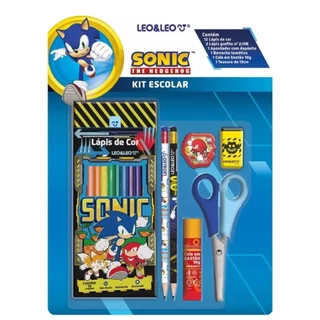 Kit escolar sonic