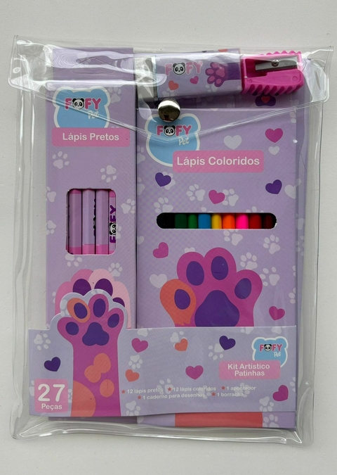 Kit papelaria fofy