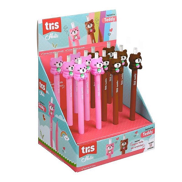 Lapiseira Teddy Holic Fofurices - 0.7mm