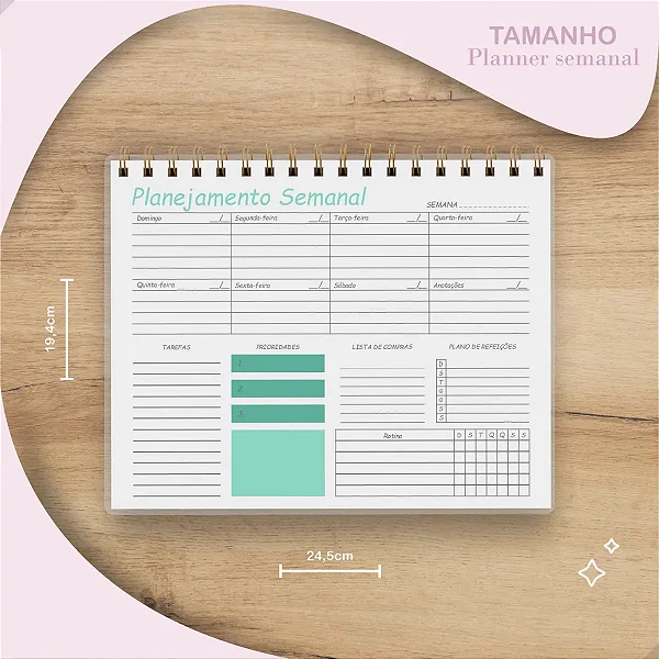 Planner Semanal Multiuso Modelo 1
