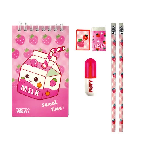 Kit Escolar SUQUINHO - KIT 6 PEÇAS - FOFY