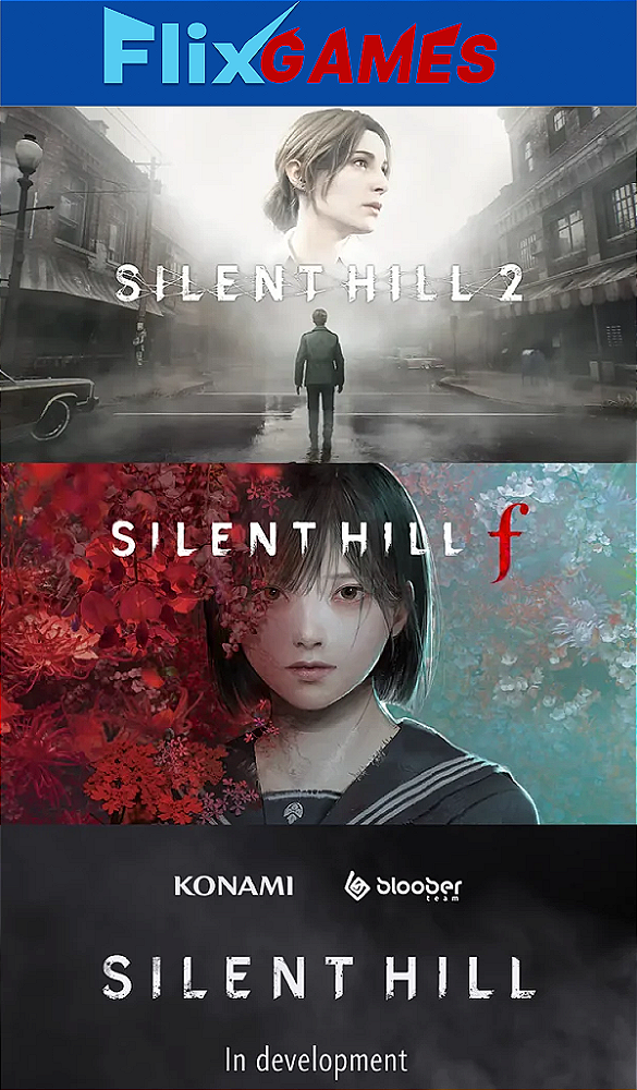 Silent Hill 2 REMAKE e Silent Hill f - Coleção de Jogos de Terror