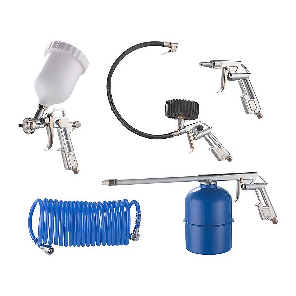 KIT PINTURA C/ 5 PEÇAS PARA AR COMPRIMIDO BREMEN 8621