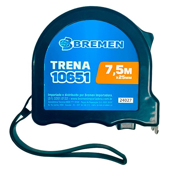 TRENA ABS FITA ACO 7.5M X 25MM 0.10MM BREMEN 10651
