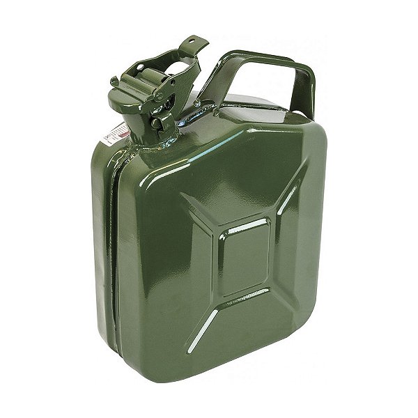 GALÃO METAL P/ AGUA E COMBUSTIVEL 5 L • CHAPA DE AÇO 0,6MM BREMEN 6613