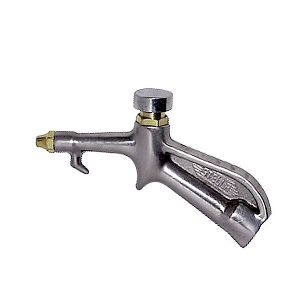 BICO DE AR PNEUMATICO C/ BOTÃO P/ LIMPEZA EM ALUMINIO 1/4" NPT BREMEN 1427
