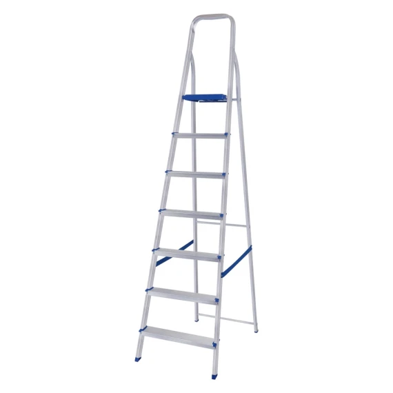 CAVALETE DE ALUMINIO 7 DEGRAUS - USO DOMESTICO MOR 5105