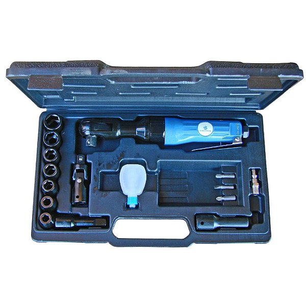 CHAVE CATRACA PNEUMATICA 61 NM • C/ MALETA BREMEN 7589