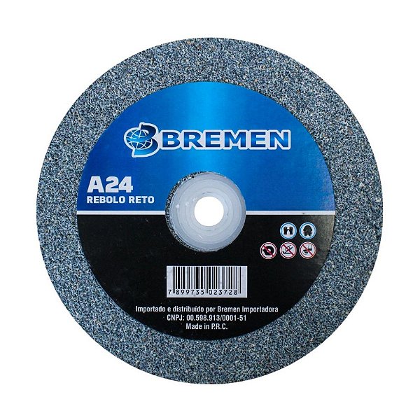 REBOLO RETO GRÃO 46 • 6" x 1" x 1 ¼" BREMEN 8212