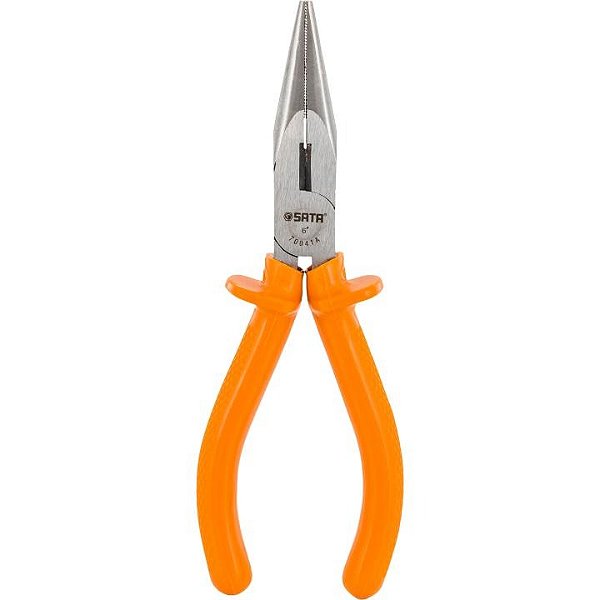 ALICATE  DE BICO MEIA CANA ISOL. 6.12" MARCA SATA