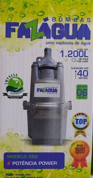 BOMBA SAPO OCEANICA 3/4 MODELO 550 MARCA FAZAGUA
