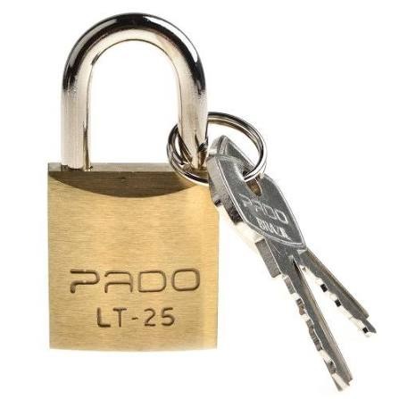 CADEADO LATAO 25 mm MARCA PADO