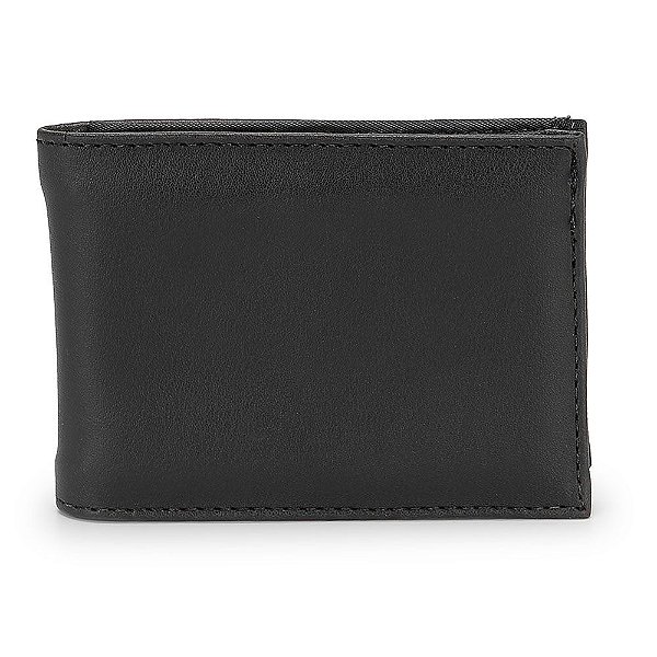Carteira Masculina Social Sintético Schiareli 222 Preto