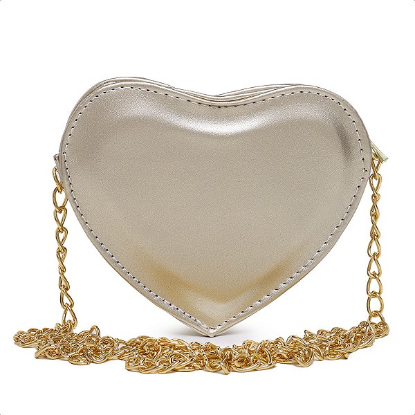 Bolsa Feminina Transversal De Coração Schiareli 8160