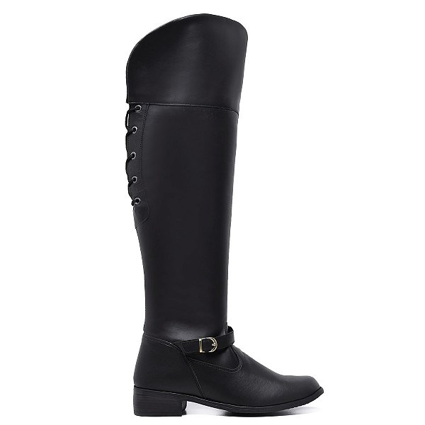 Bota Feminina Over The Knee Cano Longo Schiareli 11503