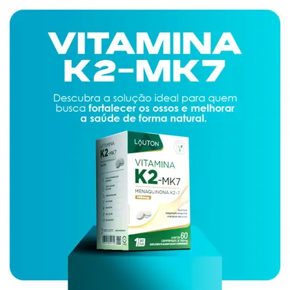 Vitamina K2 60 Caps 500mg Lauton