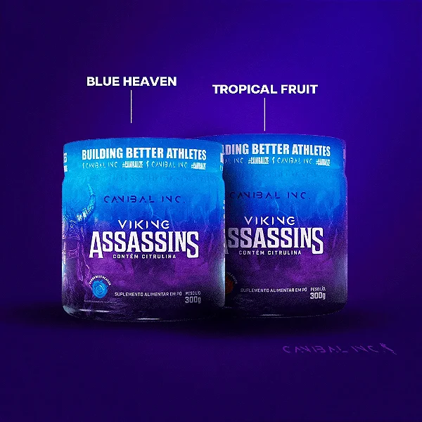 Pré Treino Viking Assassins Canibal 300g