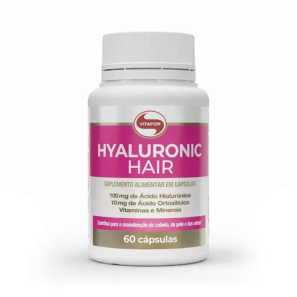 Hyaluronic Hair 60 Caps Vitafor