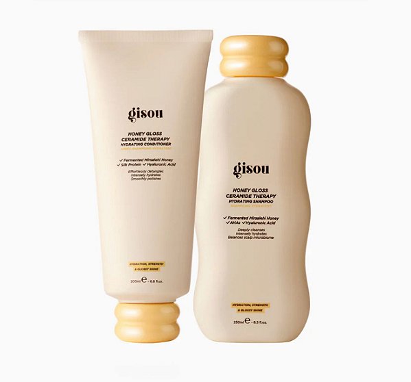 Gisou Honey Gloss Hair Wash Duo - Kit Shampoo e Condicionador