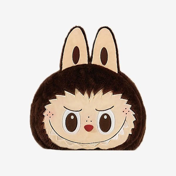 Labubu Mochila com Rosto de Pelúcia (Big Head Plush)