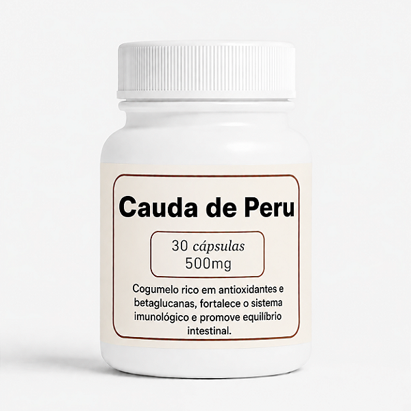 Turkey Tail (30 caps) - Imunidade • Equilíbrio • Vitalidade