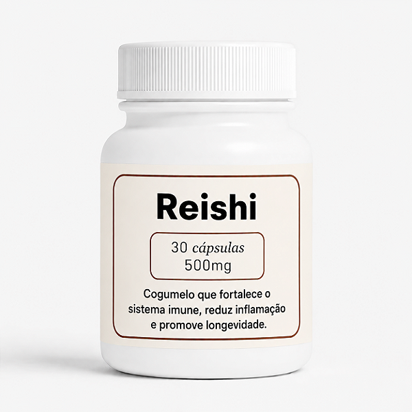 Reishi (30 caps) - Equilíbrio • Relaxamento • Imunidade