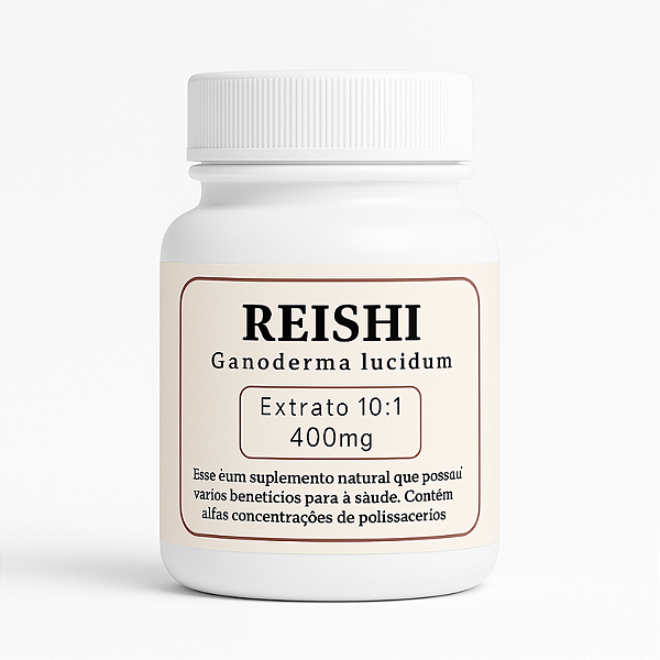 Cápsulas de Reishi - O cogumelo da longevidade