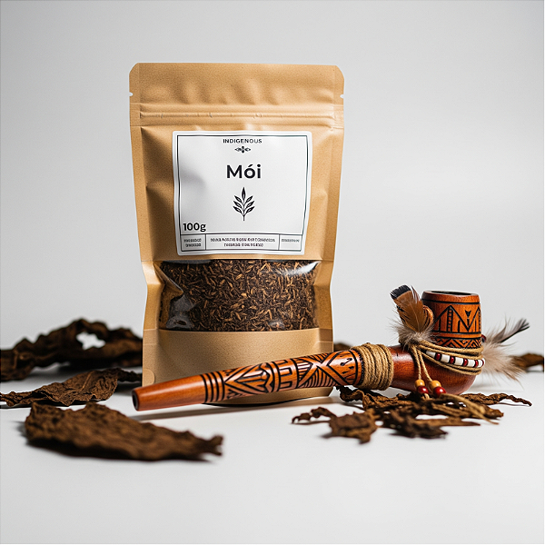 Tabaco Mói Indígena + Cachimbo de Angico - Conexão, Força e Presença Ancestral