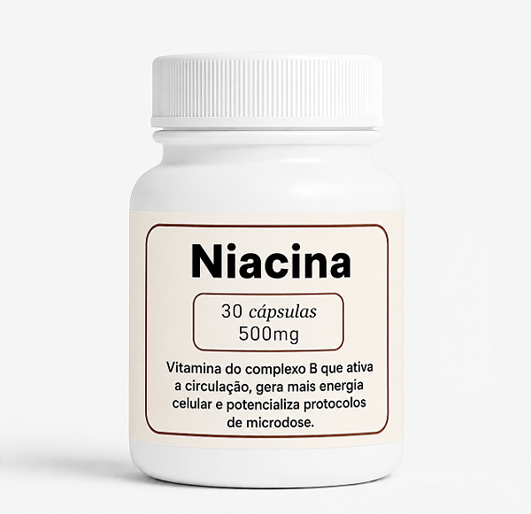 Niacina - Energia • Circulação • Vitalidade