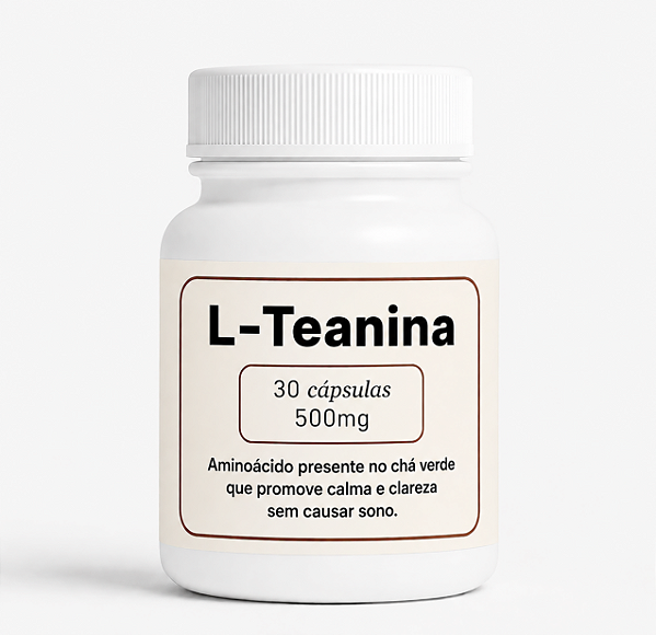 L-Teanina - Calma • Clareza • Foco