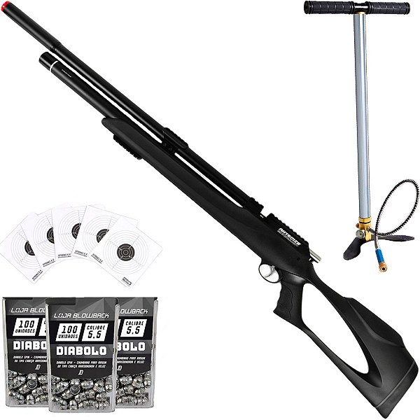 Carabina de Pressão FXR PCP Artemis M25 Thunder Black 5.5mm